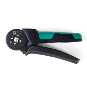 Multi-Range Mini Self-Adjustable Crimping Pliers for End Sleeves KL4-4A,Wire Ferrule Crimping Tool for AWG24-12