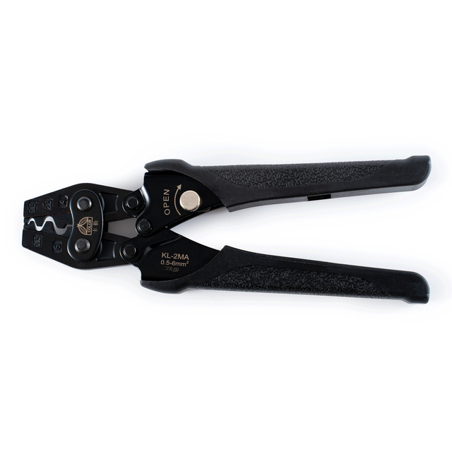  Non Insulated Terminal Crimper KL-2MA,20-10AWG Ratchet Wire Crimper Tool