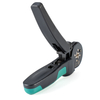 Multi-Range Mini Self-Adjustable Crimping Pliers for End Sleeves KL4-4A,Wire Ferrule Crimping Tool for AWG24-12