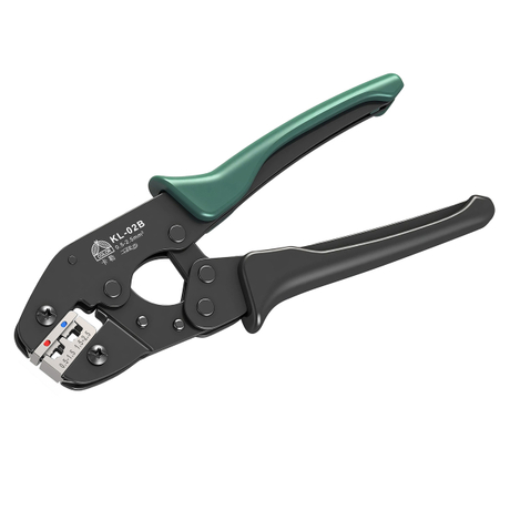 KL-02B Insulated Terminal Crimping Tool 0.5–2.5mm&sup2; | Professional Ratchet Wire Crimper